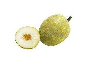 Frites de fruit à pain dorées et croustillantes