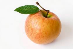 Pomme rouge croquante, fruit en P classique