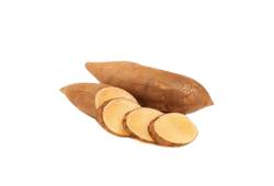 Tubercules de yacon, poires de terre des Andes, fruit en Y